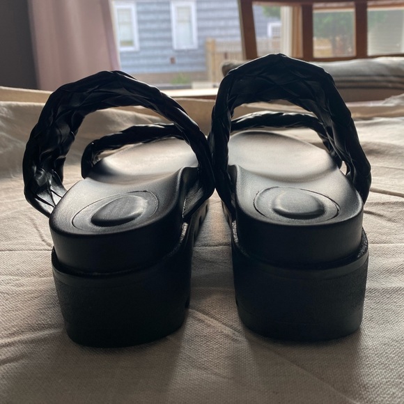 Forever 21 Braided Platform Sandals Size 9 - Picture 3 of 6